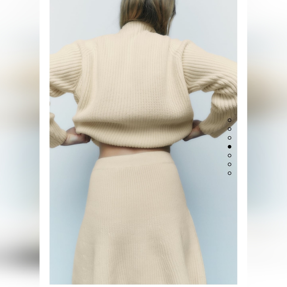 Knit Zara Skirt And Top Set
